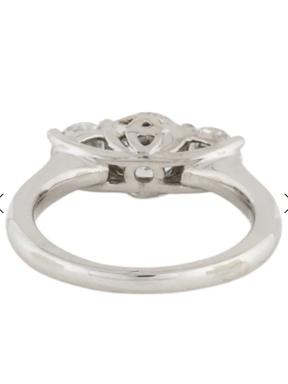 Engagement Ring 18K 1.55ctw Diamond Engagement Ring size 5.5